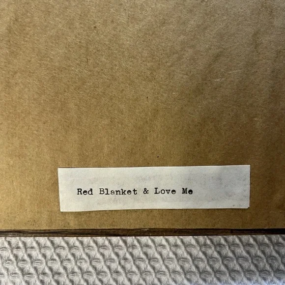 Ted DeGrazia Native American Cross Stitch Needlepoint Framed Artwork - Picture 7 of 8